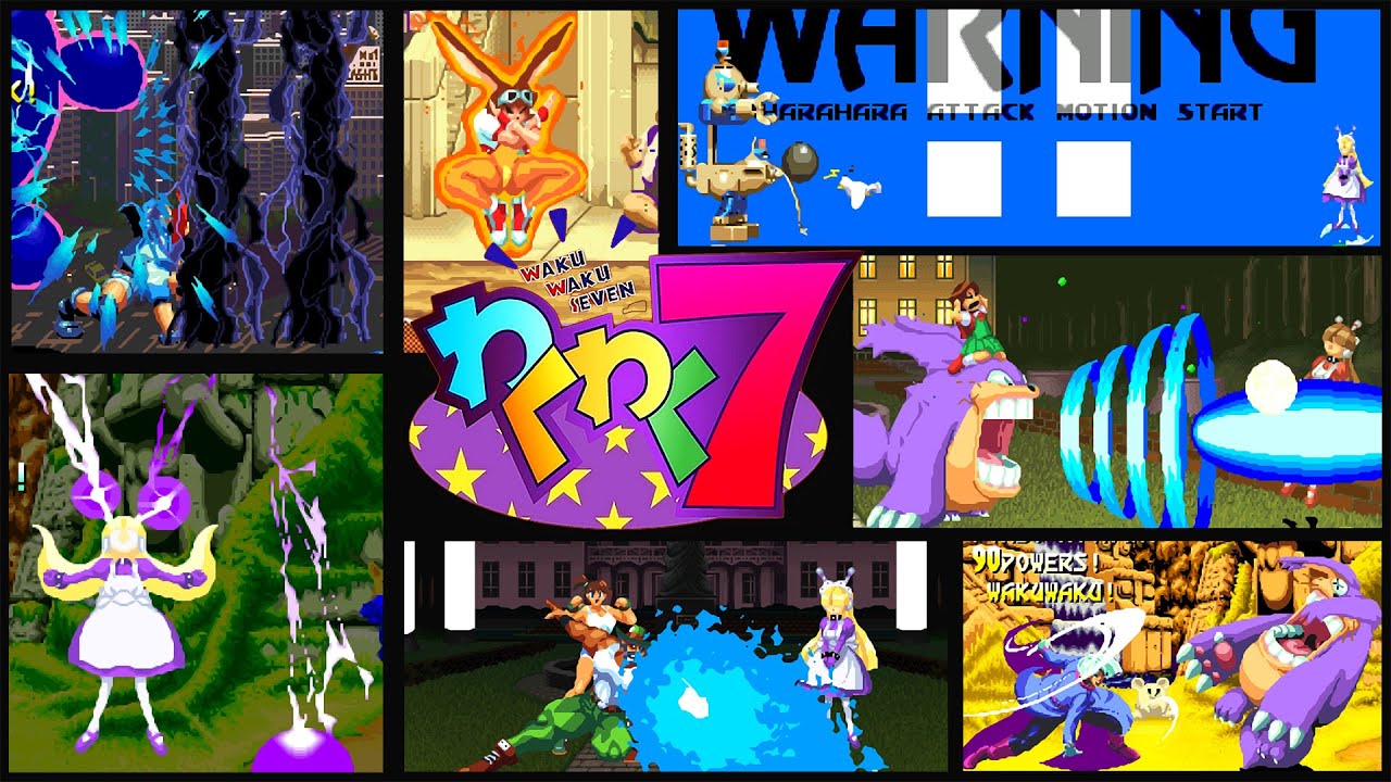 WAKU WAKU 7】 Super Special Moves Collection, 100% Combos, One-Hit