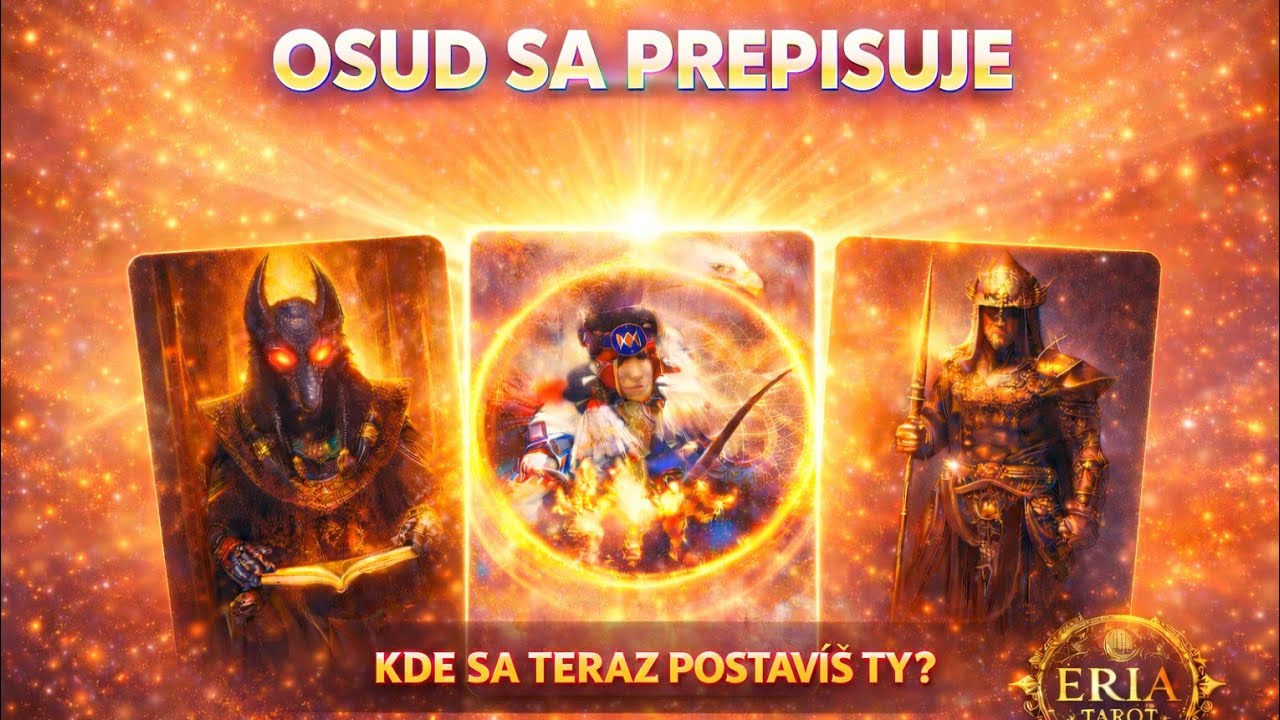 ❣️POZOR👉TAM, KDE SA POSTAVÍŠ, TAM ZOSTANEŠ ROKY💥Astrologická Predpoveď Energie | Výklad Eria Tarot 🔮