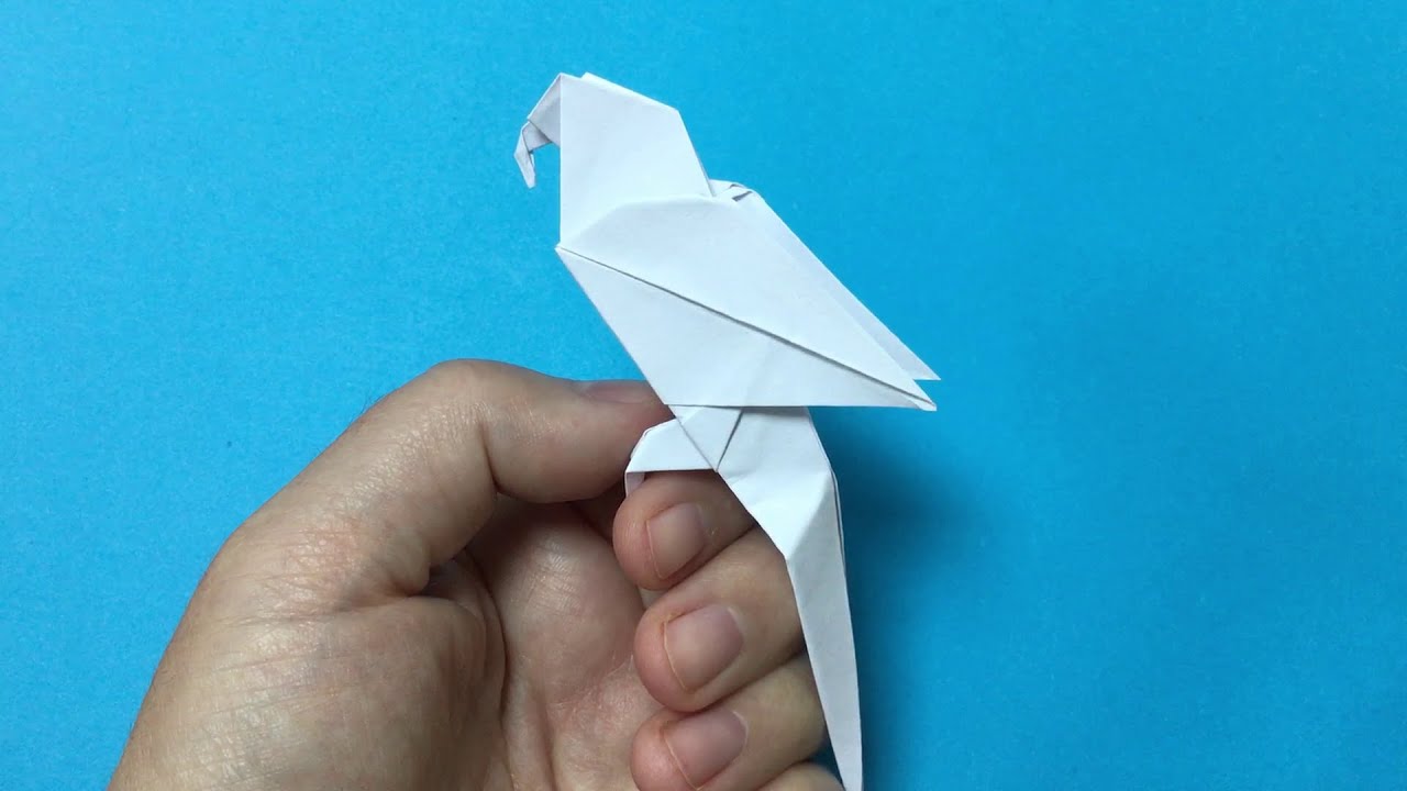 How To Make a Parrot out of Paper. How To Make an Origami Parrot That