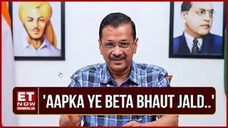 Aapka Ye Beta Bhaut Jald Wapis Aaega: Delhi CM Arvind Kejriwal Vows Resilience Amidst Jail Return