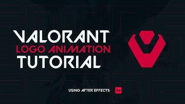 Valorant Logo Animation using After effects | Logo animation tutorial | Eagle_Dzn |