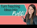 MONETIZE Your Teaching Ideas With A SECRET TPT Strategy!