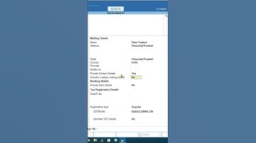 Tally New Feature | Interview  Skill | Show Party Contact Details In Tally Prime | Tally Prime