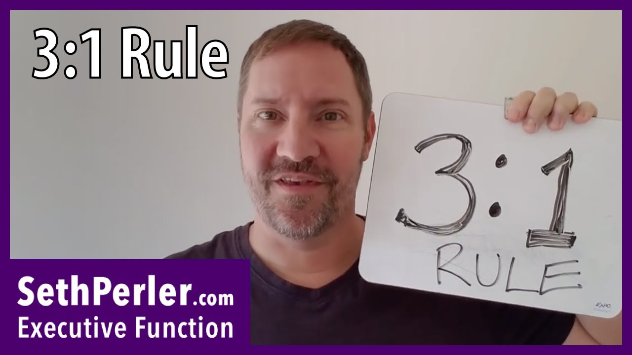 Parents: The 3:1 Rule - YouTube