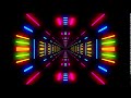 ◉ FREE Abstract VJ video wall loops footage HD  ◉ #24 Future LED light time travel tunnel