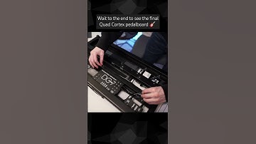 2025 Quad Cortex pedalboard build in 30s. #shorts