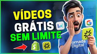 😱Nova IA GRÁTIS Gera Vídeos INFINITOS com SEEDANCE, GOOGLE VEO E KLING Sem Marca D'água!