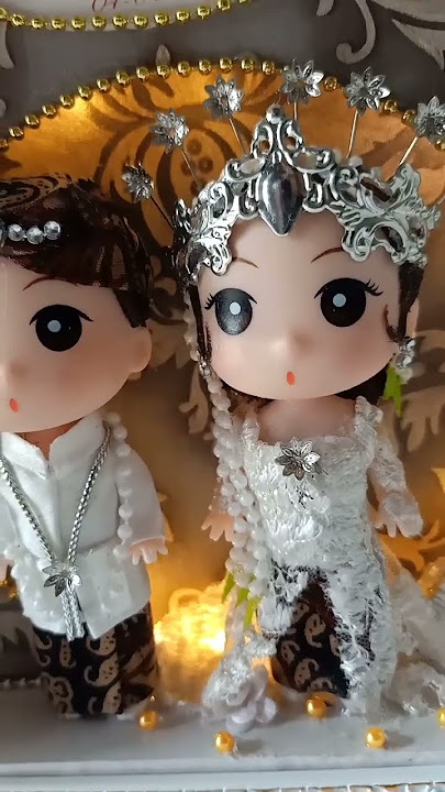 boneka pengantin by #neingcraft #maharboneka #barbiedoll #maharnikah #barbievideo #maharunik #shorts