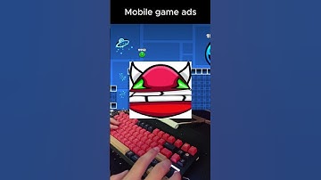 Mobile game ads be like 😭#geometrydash #geometrydashchallenge #mobilegame #mobilegameads