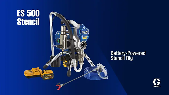 Graco launches electric ES 500 Airless Stencil Rig