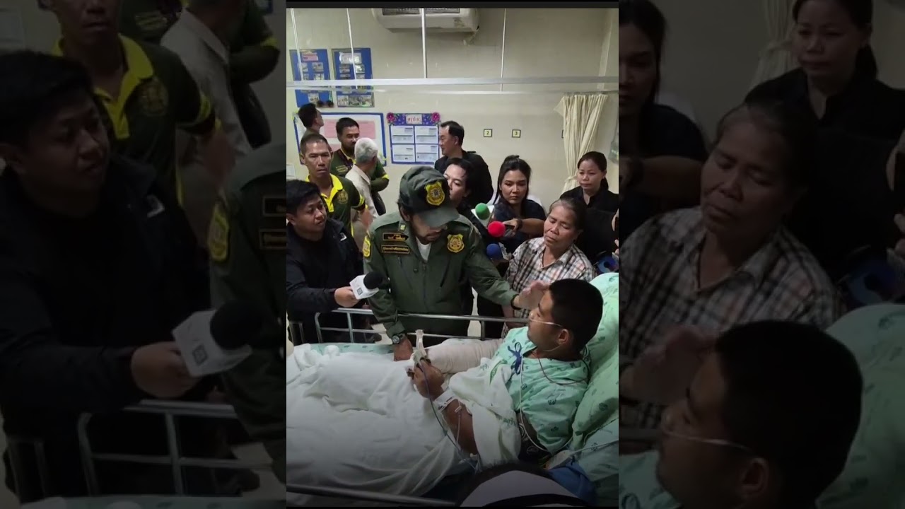 พี่บิณฑ์ ส่งกำลังใจให้ผู้ป่วย ร.พ สุรินทร์ CR:บิณฑ์ #บิณฑ์บรรลือฤทธิ์ 