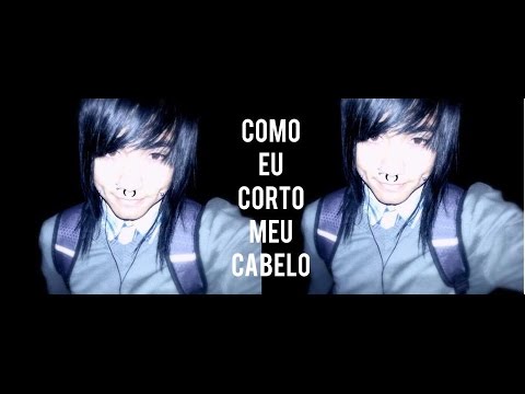 Como cortar cabelo EMO/SCENE ((Como eu corto meu cabelo)) 