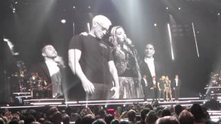 Madonna & Anderson Cooper - Rebel Heart Tour - Brooklyn