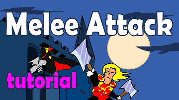 Melee Combat Tutorial clickteam fusion 3 files