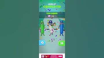 Wacky Run levels! 89 gameplay walkthrough solution