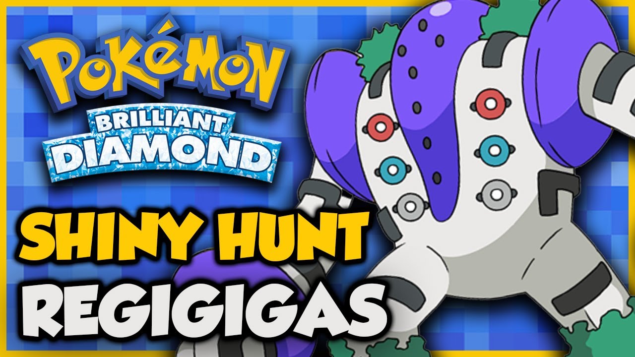 6IV Shiny Regigigas Pokemon Brilliant Diamond Shining Pearl 