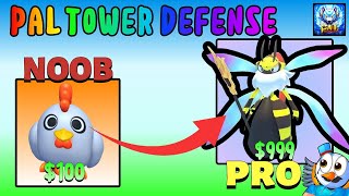 Noob to Pro #2 - I BEAT TUNDRA NIGHTMARE MODE! (Pal Tower Defense)