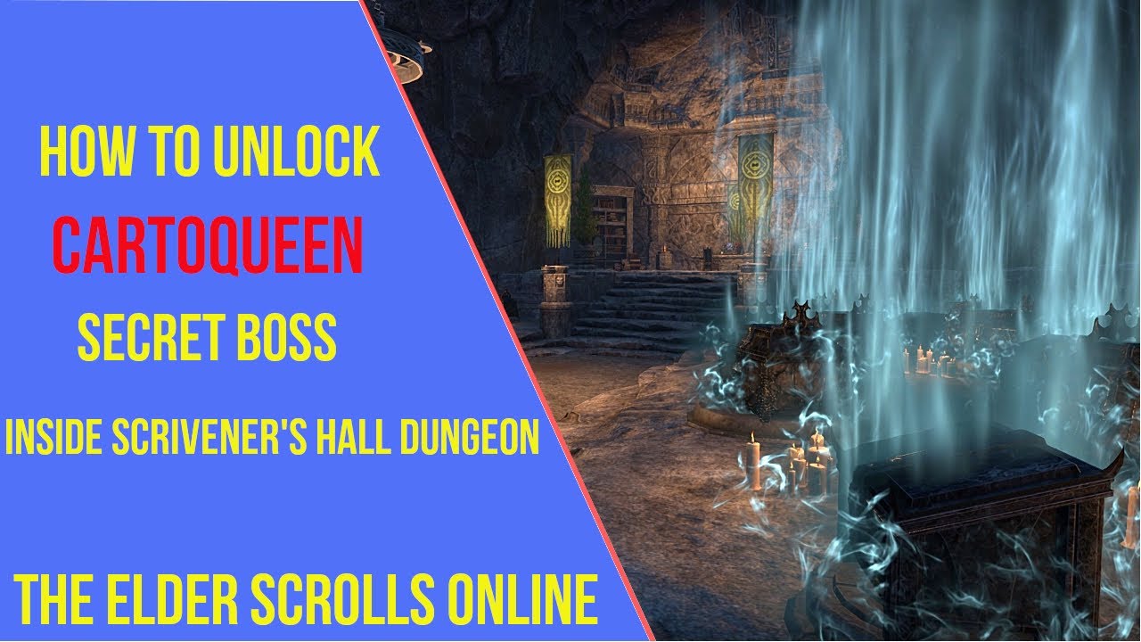 How to Unlock Cartoqueen Secret Boss in Scrivener's Hall Dungeon ESO