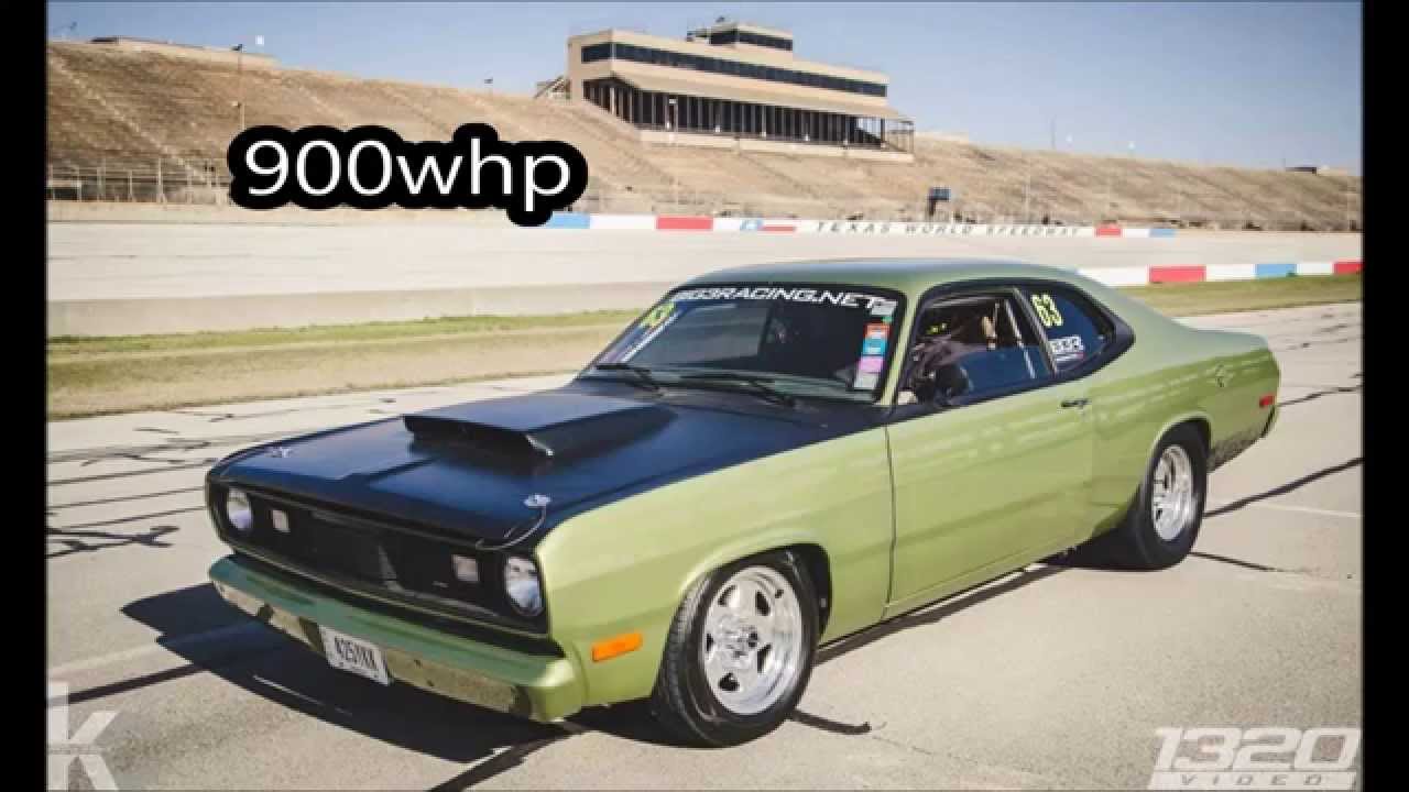 big 3 racing duster vs. tt 302 boss - YouTube