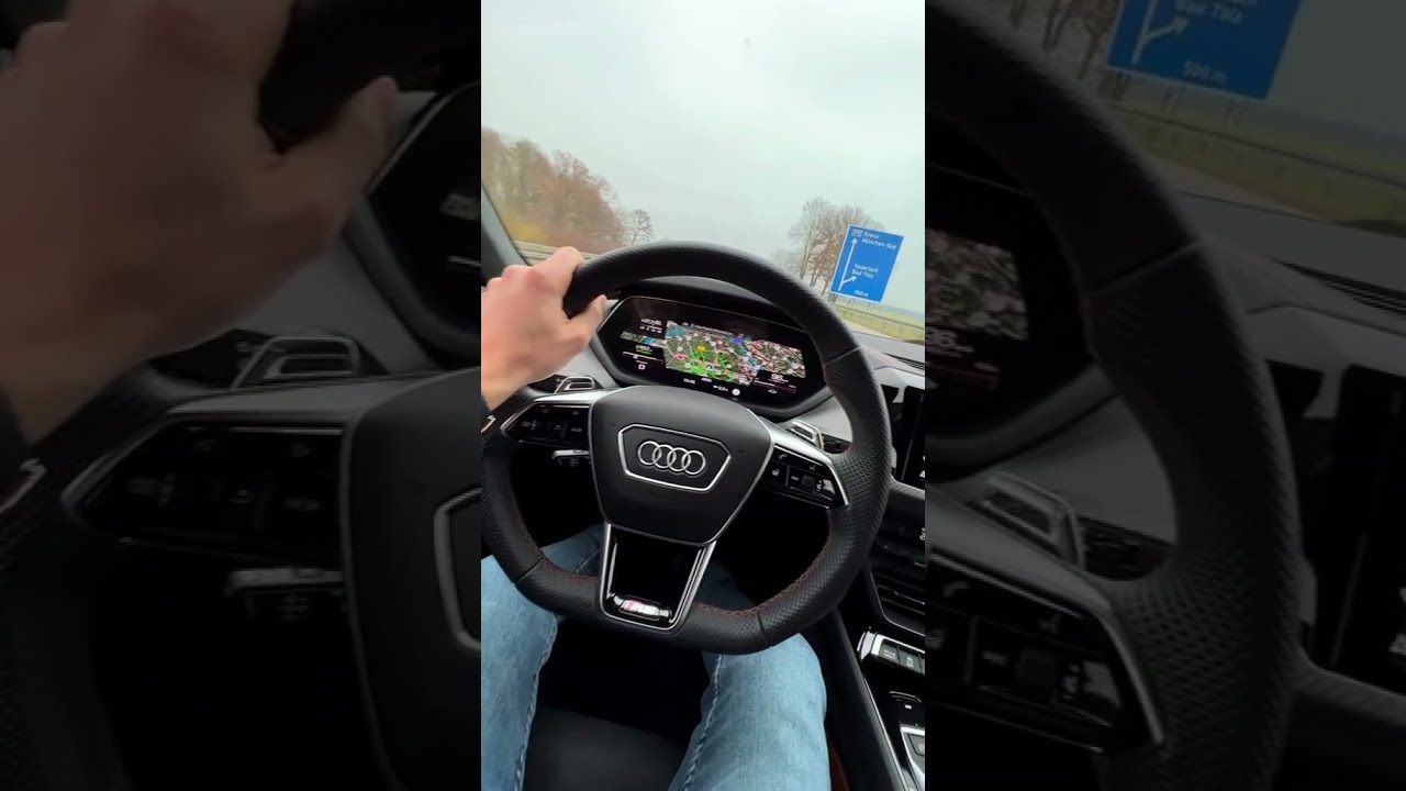 ⁣Inside the COCKPIT VIEW of the Audi - Gercollector