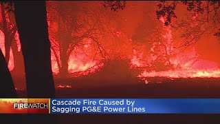 Winds that made sagging power lines come into contact has been found
to be the cause of deadly 2017 cascade fire in yuba county.