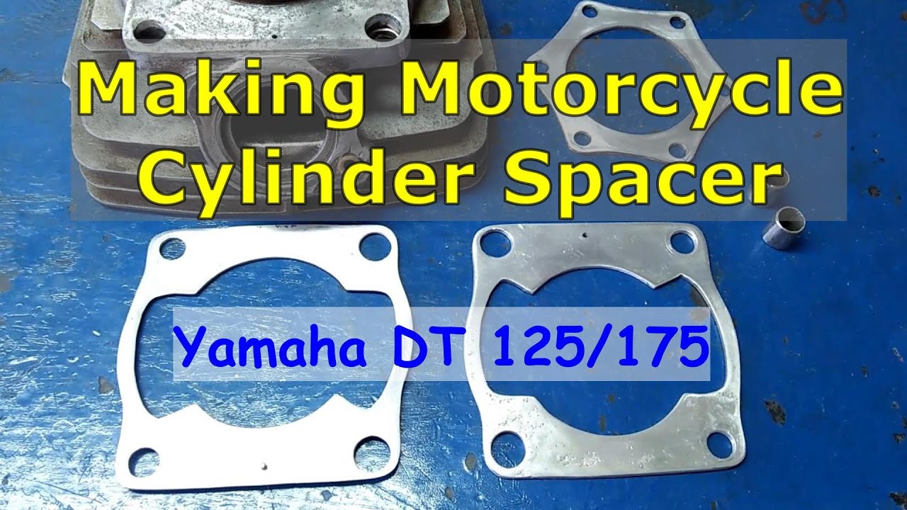 Making Motorcycle Cylinder Base Spacer