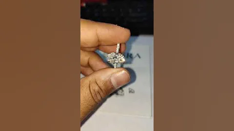 5ct Elongated 8x12.5mm Oval Cut Moissanite Hidden Halo Engagement Ring in 925 Silver Whitney Wallace