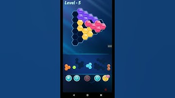 BLOCK HEXA PUZZLE LEVEL 5 ANSWERS AMATEUR LEVEL PACK