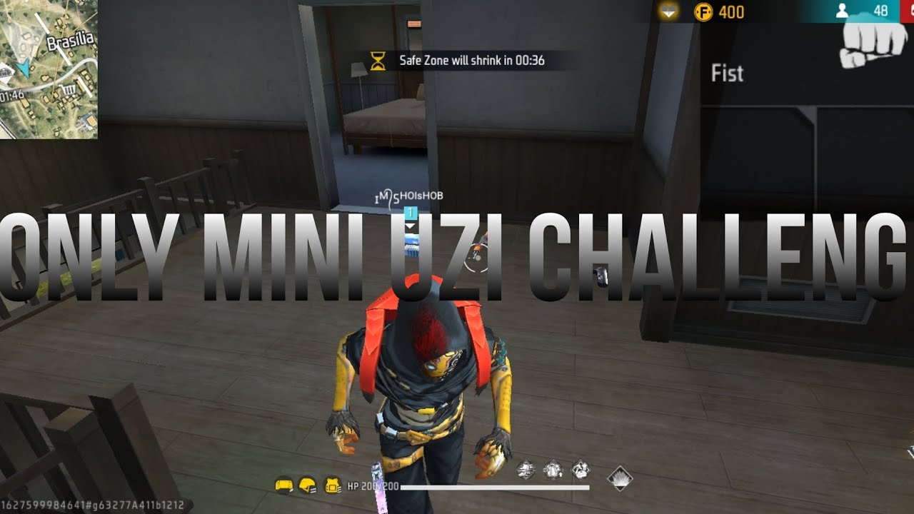 ONLY MINI UZI CHALLENGE 😵‍💫