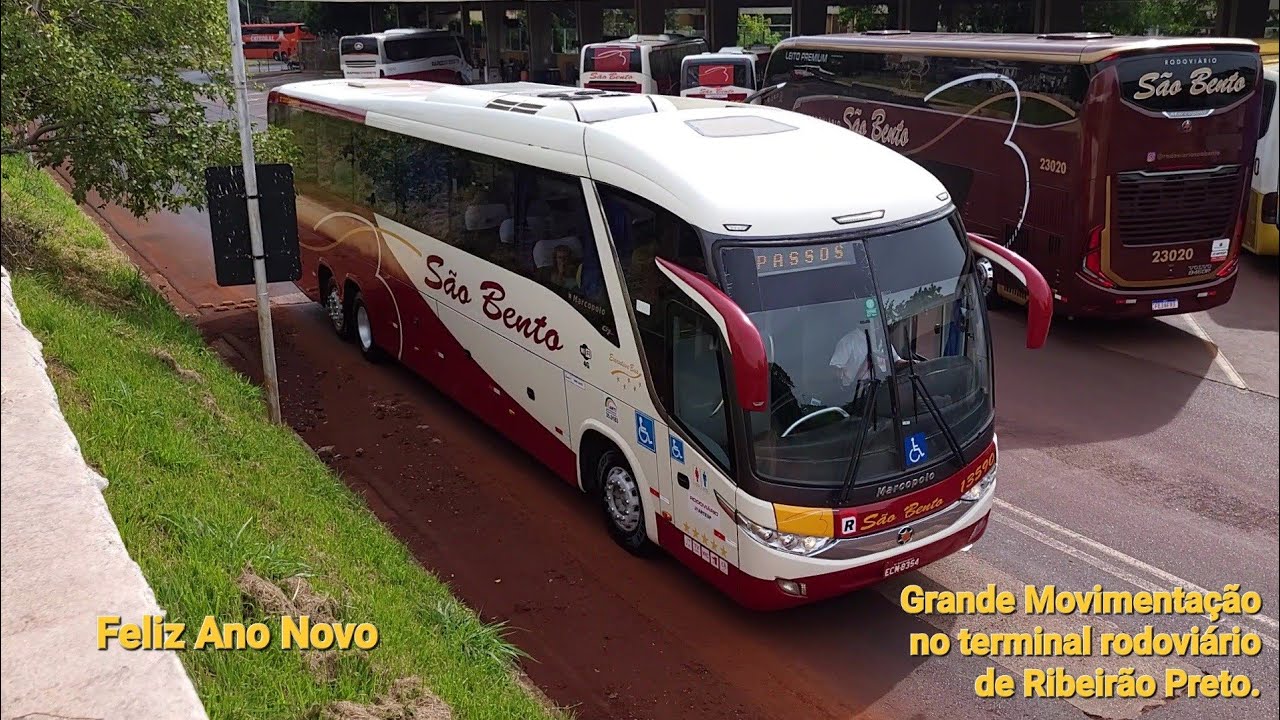 GRANDE MOVIMENTAÇÃO  HOJE NO TERMINAL RODOVIÁRIO DE RIBEIRÃO PRETO-SP.