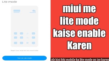 MIUI 11 Finally Enable Lite Mode Any Xiaomi Device Hidden Feature | Exsmart Golu | Golu Kumar