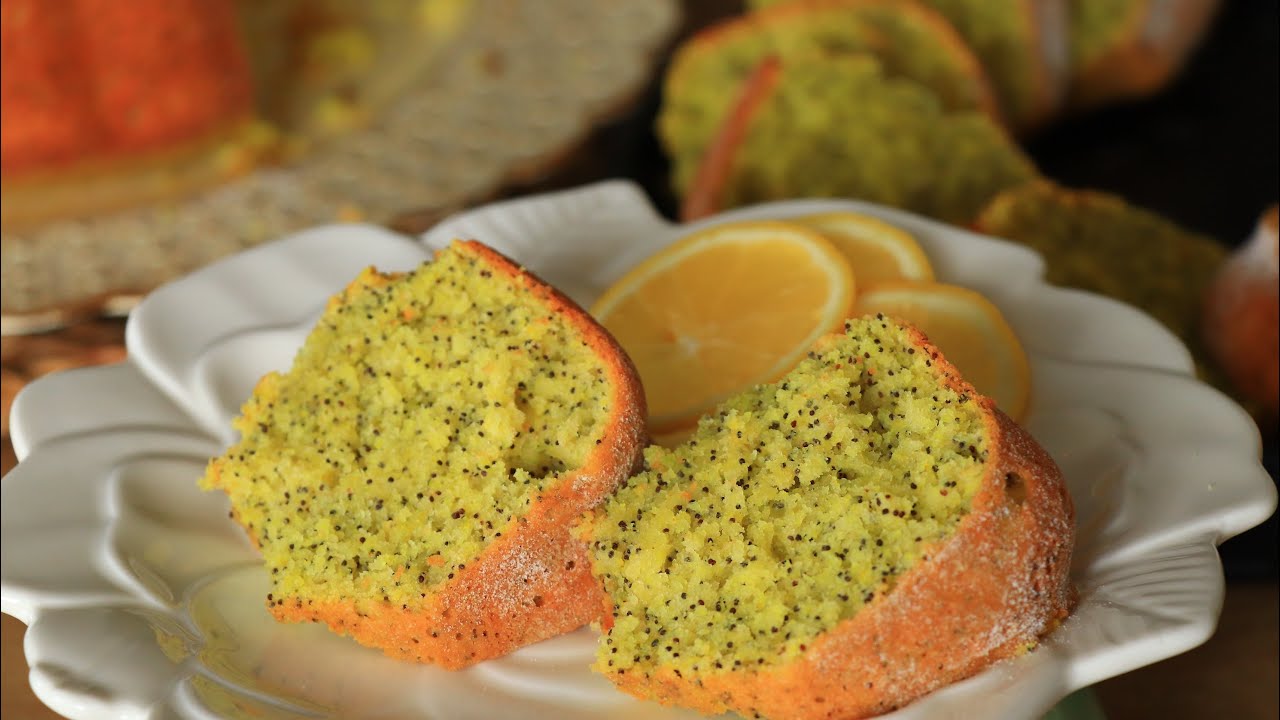 🍋ЛИМОННЫЙ МАКОВЫЙ ТОРТ😋👌🏻 Просто Шикарно!