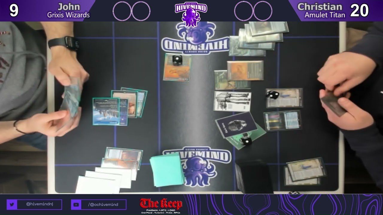 Modern FNM Round 4: Grixis Wizards vs Amulet Titan - 02/16/24