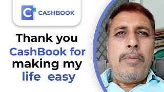 Thank you CashBook for making my life easier | Cash Management App | User Testimonial screenshot 5