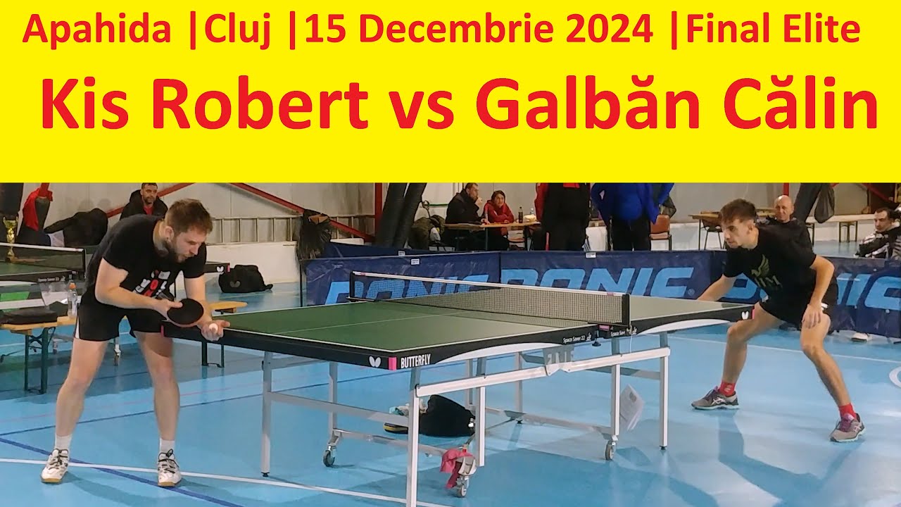 Kis Robert vs Galban Calin |Final Elite |Apahida 15 Decembrie 2024