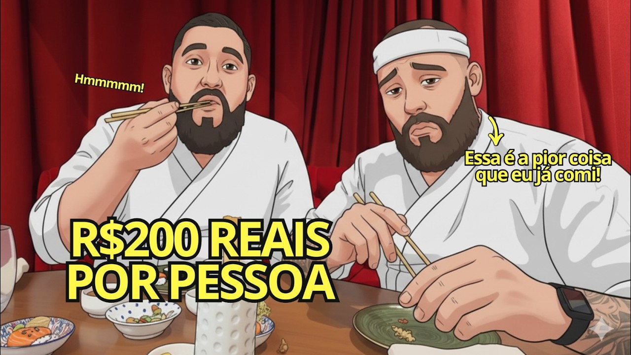 UM DOS RODÍZIOS DE SUSHI MAIS CAROS DE SÃO PAULO: VALE MESMO O PREÇO?