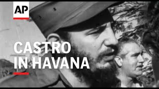 Castro Arrives In Havana - 1959 Movietone Moment 9 January 2026