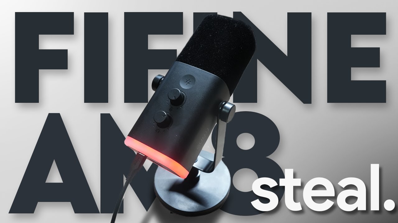 CAN a $54 Mic SOUND This GREAT? - FIFINE AM8 Review
