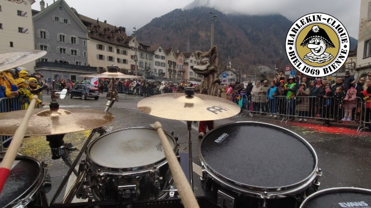 Guggenmusik Schlagzeug POV - Fasnacht Chur 2026