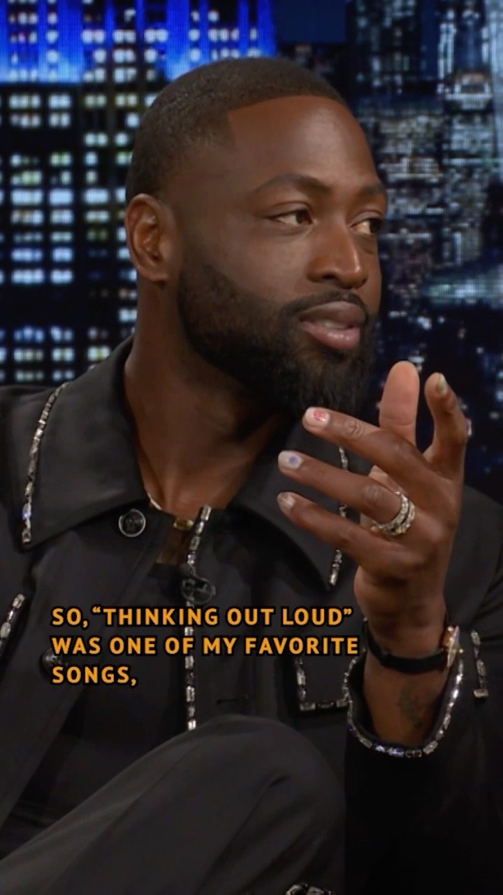 #DwyaneWade is a confirmed Sheerio ? #EdSheeran #FallonTonight