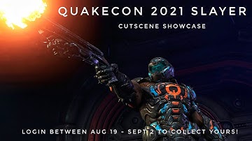 Doom Eternal - QuakeCon 2021 Slayer Skin - Cutscene Showcase