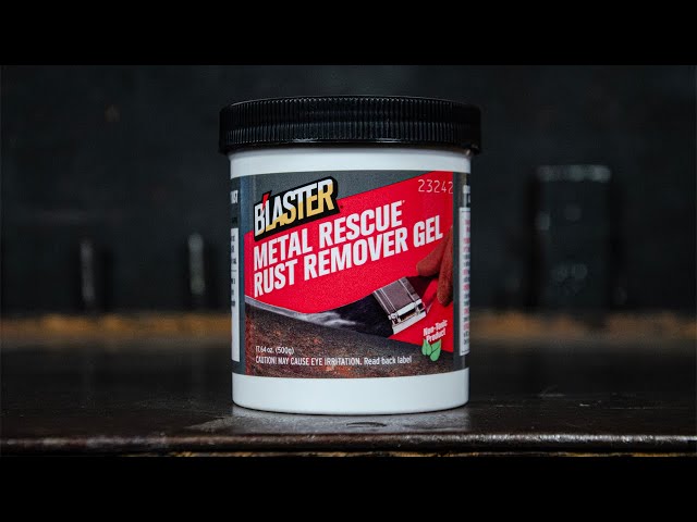 How To Remove Rust On Large Parts: METAL RESCUE® RUST REMOVER GEL