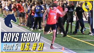 2026 TF - Mustang Roundup - Boys 1600M Varsity - Heat 5 - U.S. #2