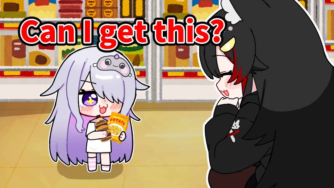 Mama Mio and Baby Bijou go shopping【Hololive AnimationClip/ENG sub】