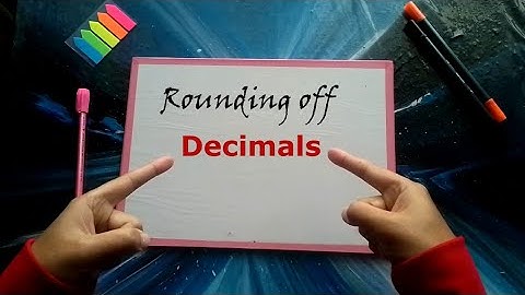 Rounding off Decimals | Decimals in Urdu