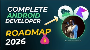Complete Android Developer Roadmap 2026 – From Beginner to Pro (Step-by-Step Guide)
