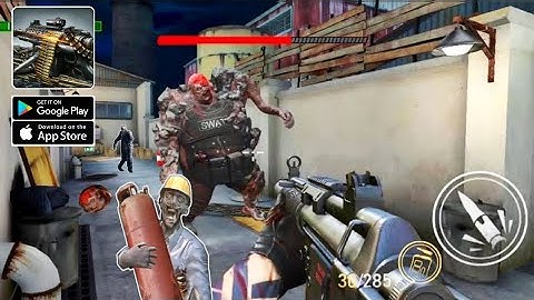 Zombie War - The Last Survivor Gameplay Walkthrough (Android, iOS)