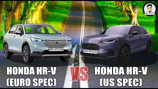 Honda HR-V / Vezel VS Honda HR-V (US-Spec). Exterior & Interior Comparison #hondahrv