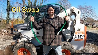Chaincase Oil Change Bobcat G Series 873 883 #bobcat