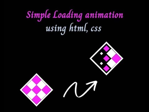 Loading Animation with the help of HTML and CSS...